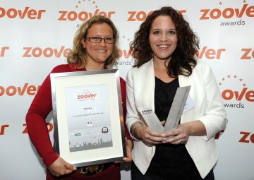 Net als in 2014, mochten we ook in 2015 een Zoover Award in ontvangst nemen